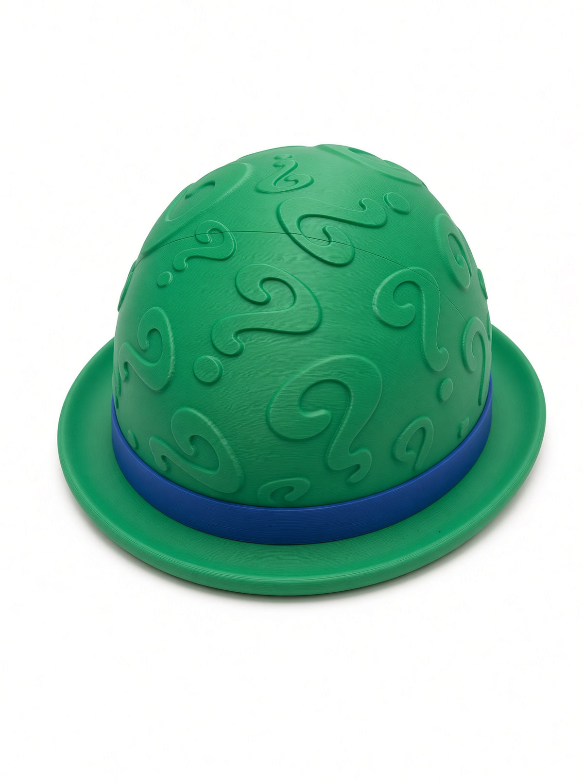 Riddler hoed en masker – 3D-geprint cosplay-set