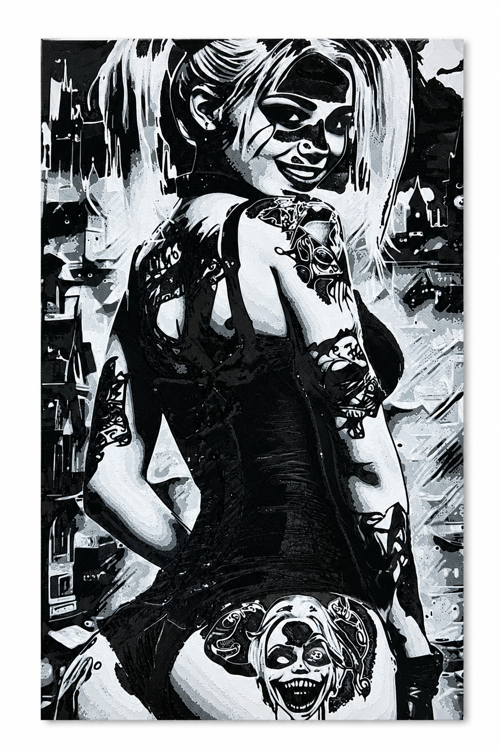 Hueforge Painting Harley Quinn
