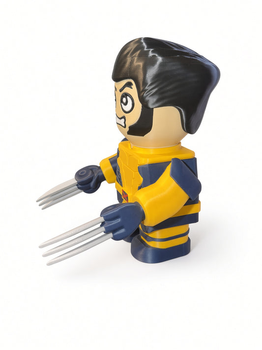 Wolverine Figuur – 3D-geprint model