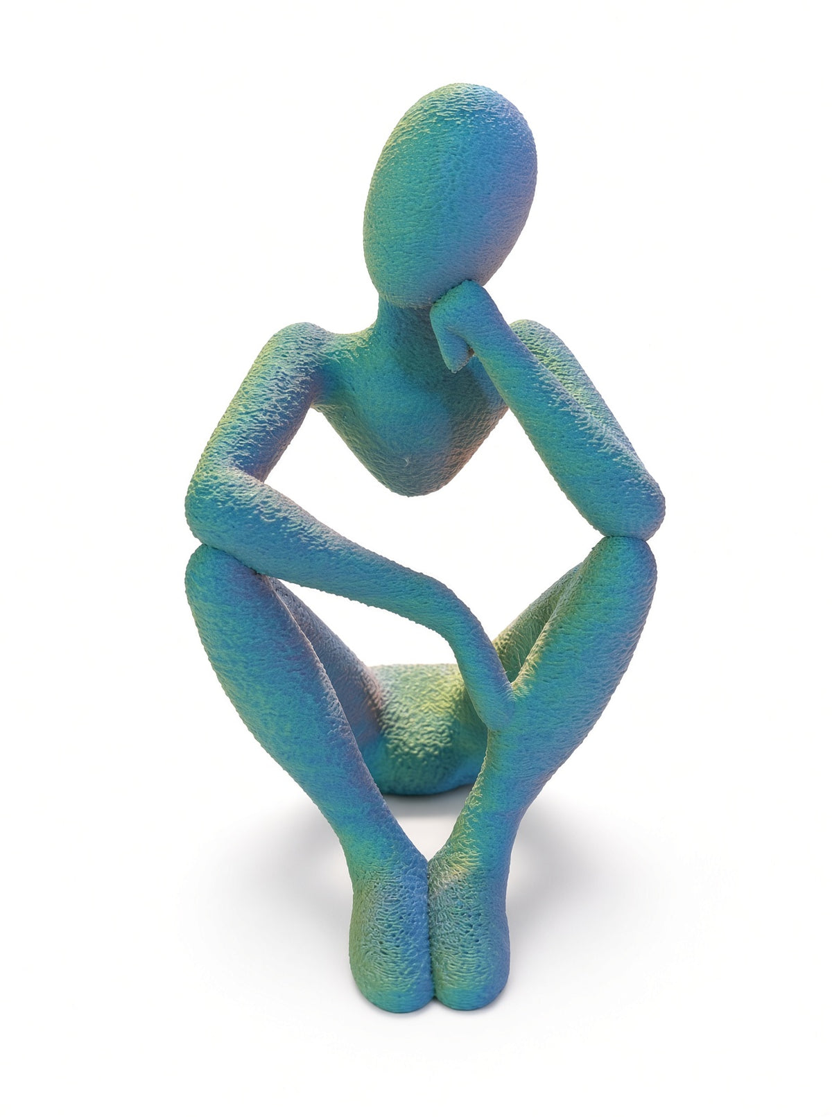 Denker – 3D-geprint beeldje | fluweel filament