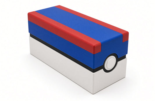 Great Ball TCG Cardbox – 3D-geprint model
