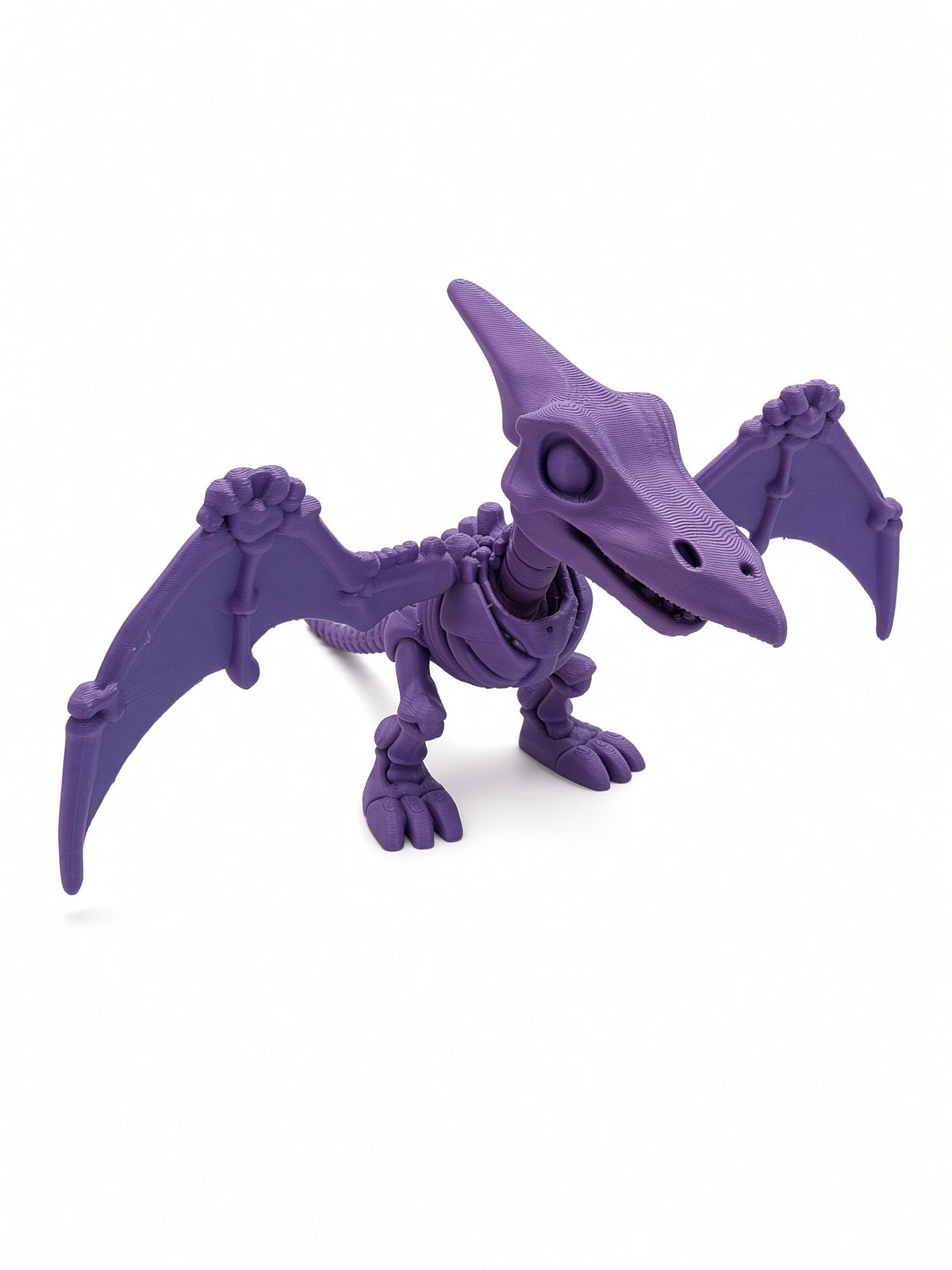 Pterodactylus – 3D-geprint gearticuleerd figuur | Poseerbaar displaystuk