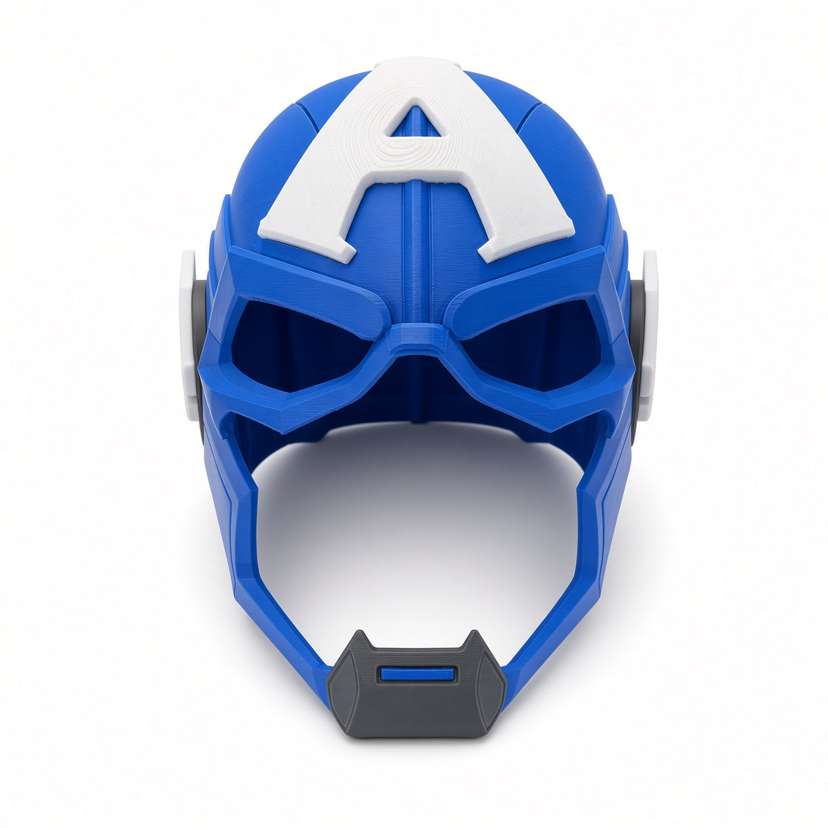 Captain America helm – 3D-geprint cosplaymasker