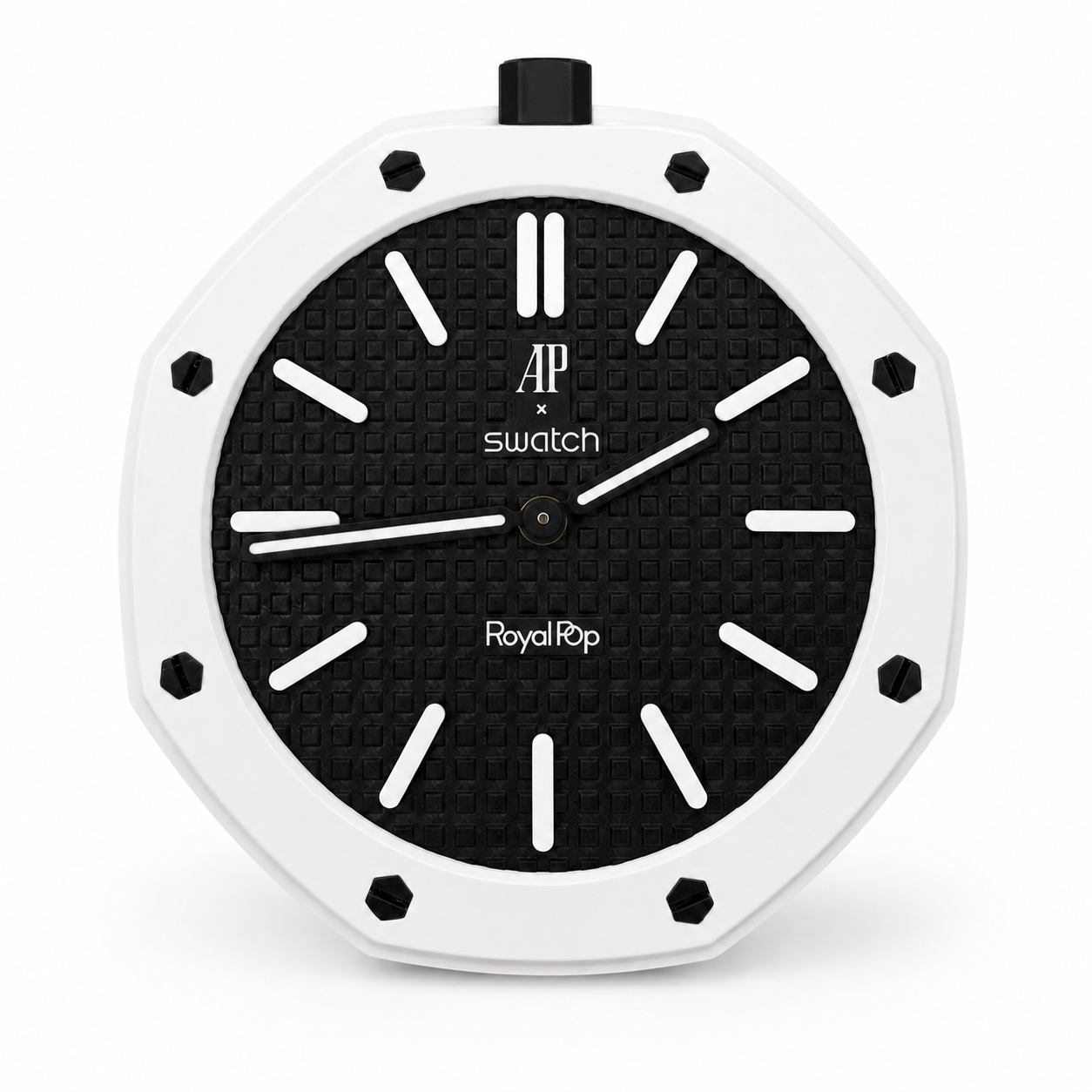 AP x Swatch Royal Pop Ocho Negro - Wall Clock