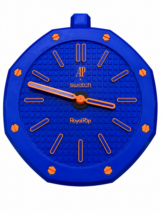 AP x Swatch Royal Pop Orenji Hachi - Wall Clock