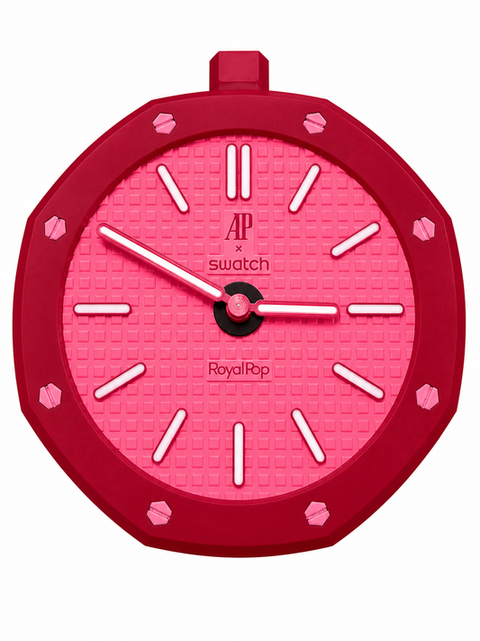 AP x Swatch Royal Pop Otto Rosso - Wall Clock