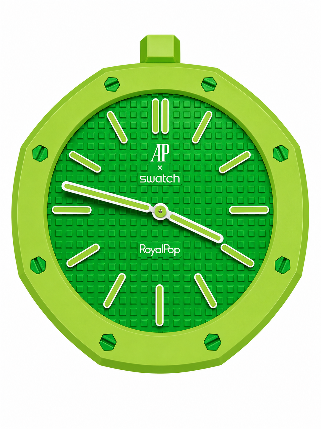 AP x Swatch Royal Pop Green Eight - Wall clock