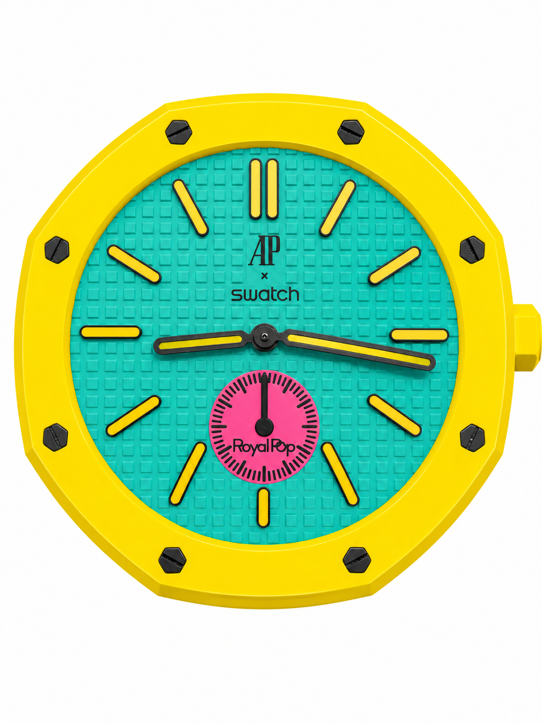 AP x Swatch Royal Pop Savonnette Otg Roz - Wandklok