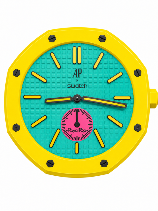 AP x Swatch Royal Pop Savonnette Otg Roz - Wandklok