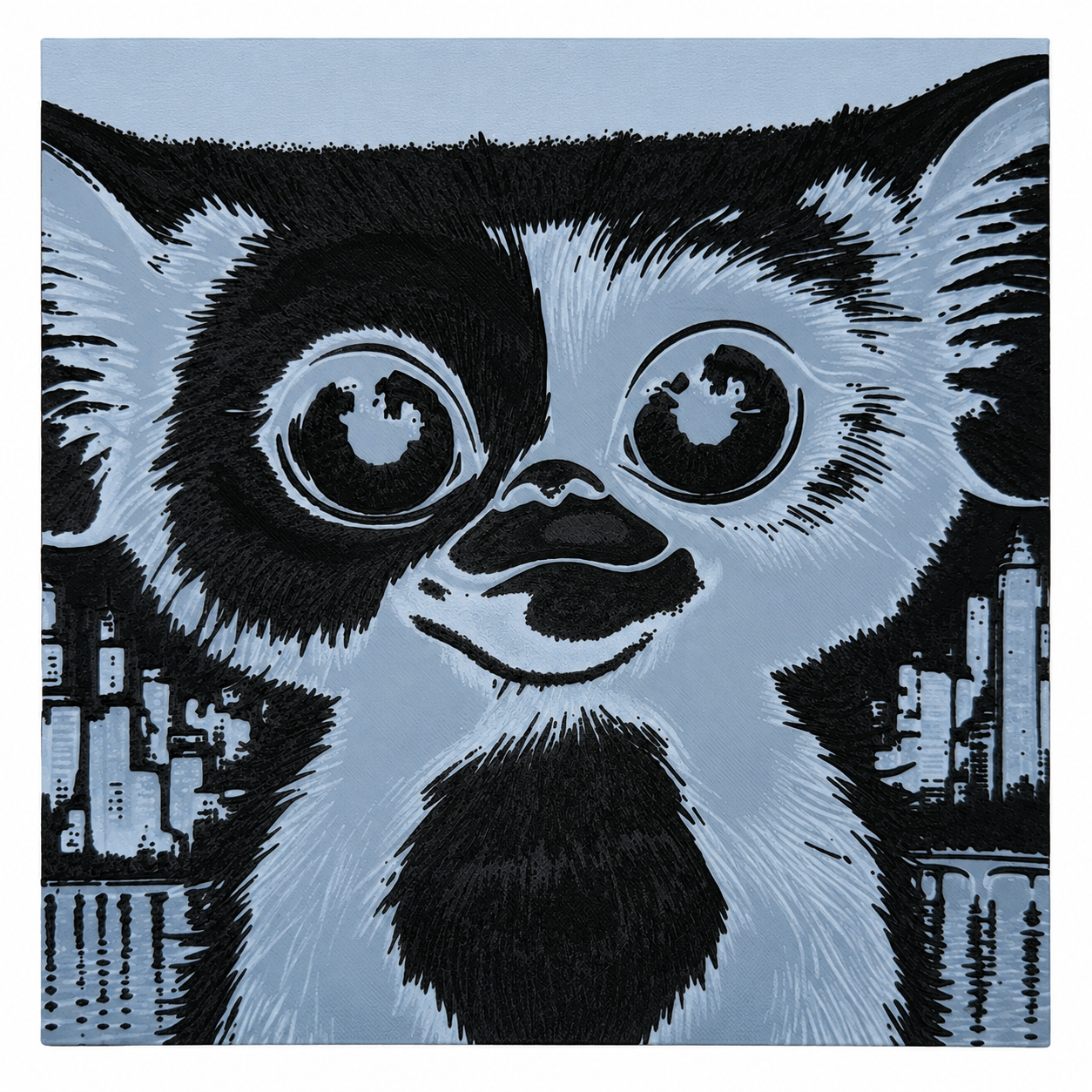 Hueforge Painting Gremlins - Gizmo