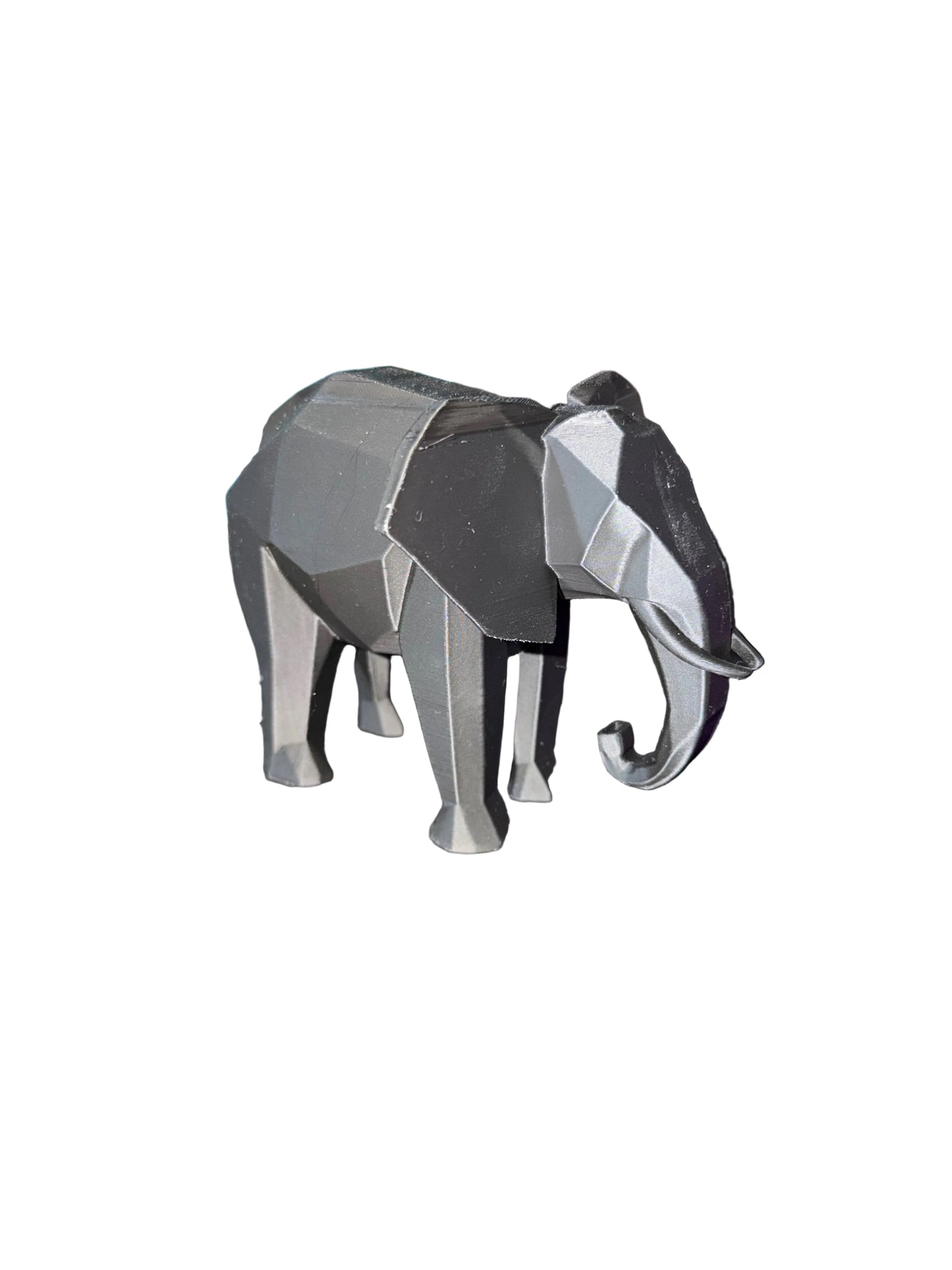 Geometrische Olifant – Moderne 3D Decoratie