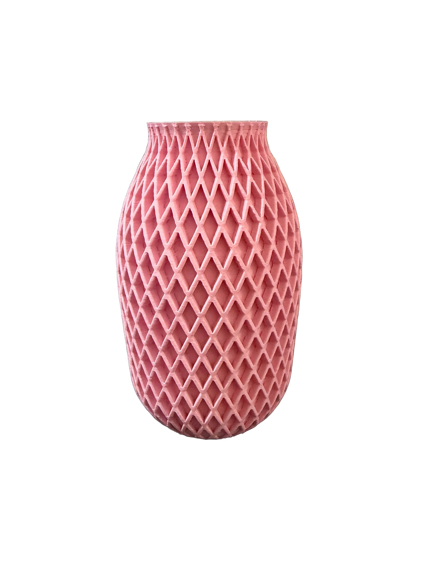 Elegante 3D-geprinte Designvaas – Dusty Pink