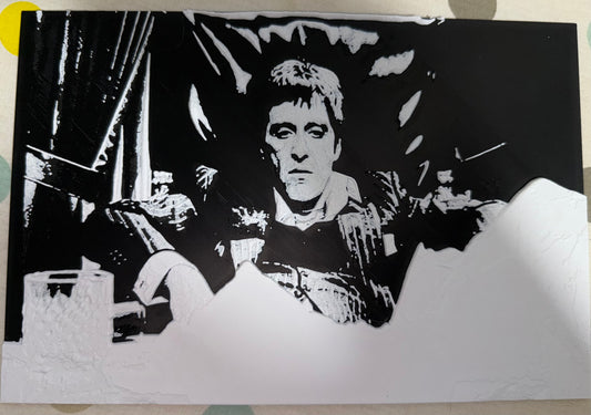 Hueforge Painting Scarface