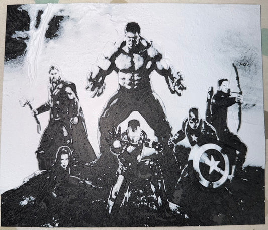 Hueforge Painting Avengers