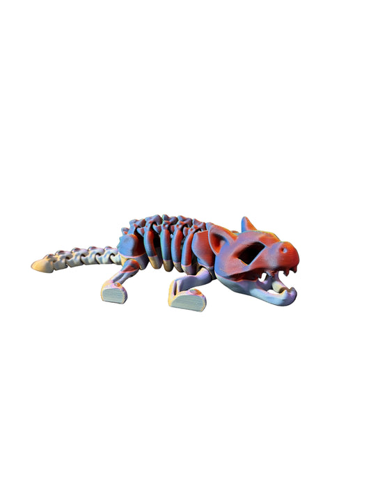 Articulated Skeleton Creature – 3D-geprint figuur