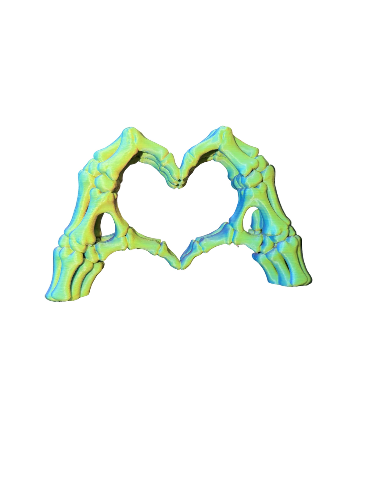 Skelet handen hart – 3D-geprint model