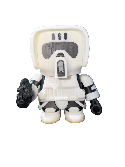 Scout Trooper – 3D-geprint figuur