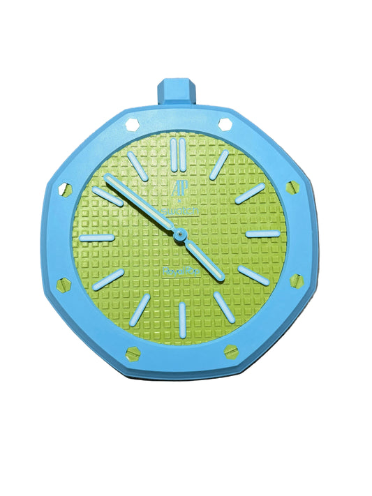 AP x Swatch Royal Pop Blaue Acht - Wandklok