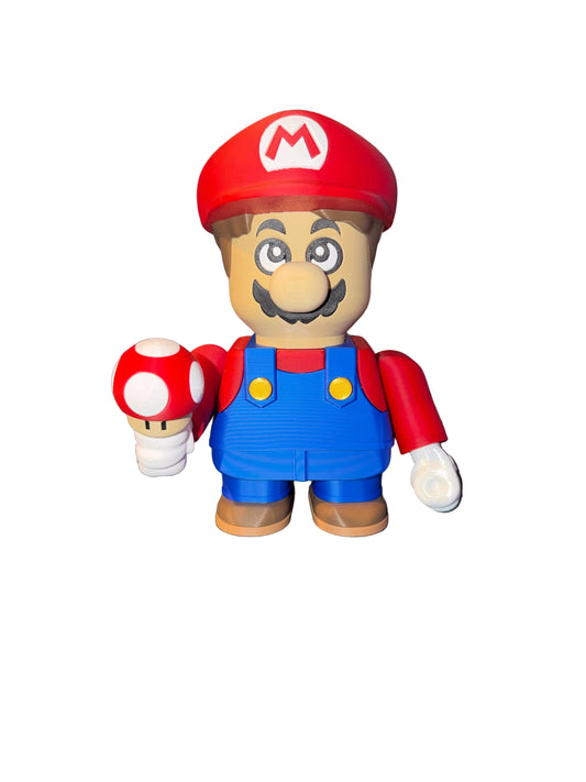 Mario – 3D-geprint figuur
