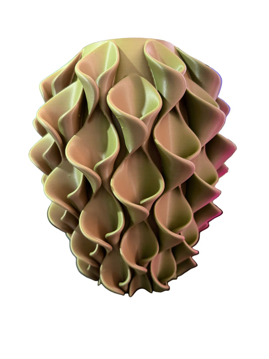 LilyPot Designvaas – Organische 3D-geprinte Bloemvaas