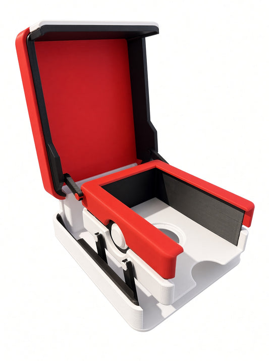 Poké Ball TCG Mechanical Deckbox – 3D-geprint model
