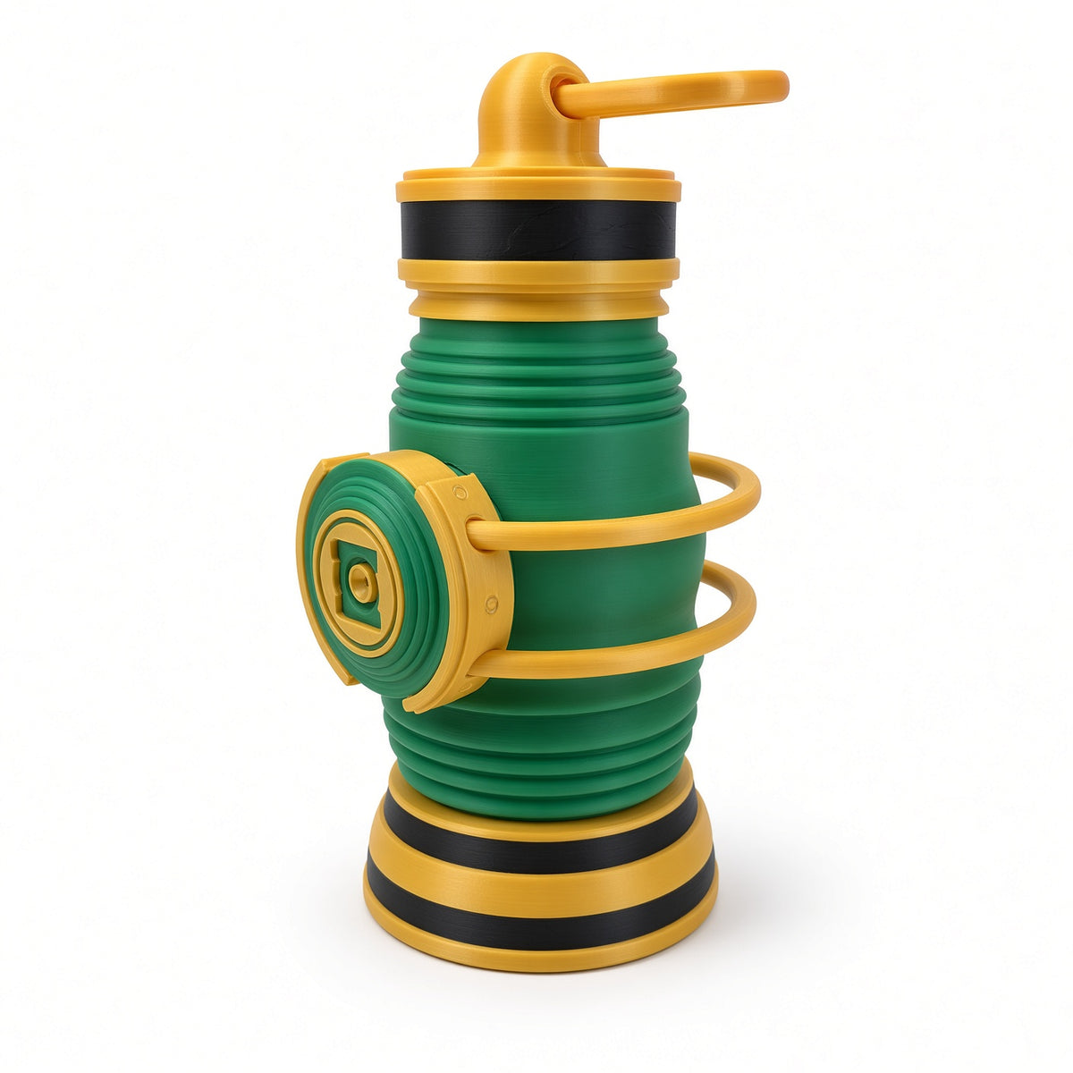 Green Lantern power battery – 3D-geprint displaystuk | Lantaarn