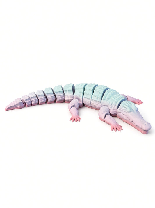 Flexi krokodil – 3D-geprint model