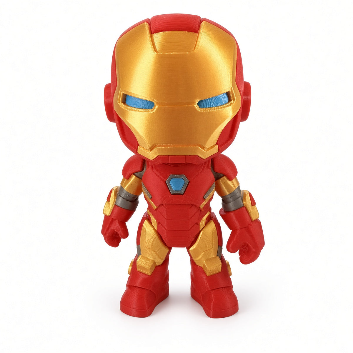 Chibi Iron Man – 3D-geprint figuur