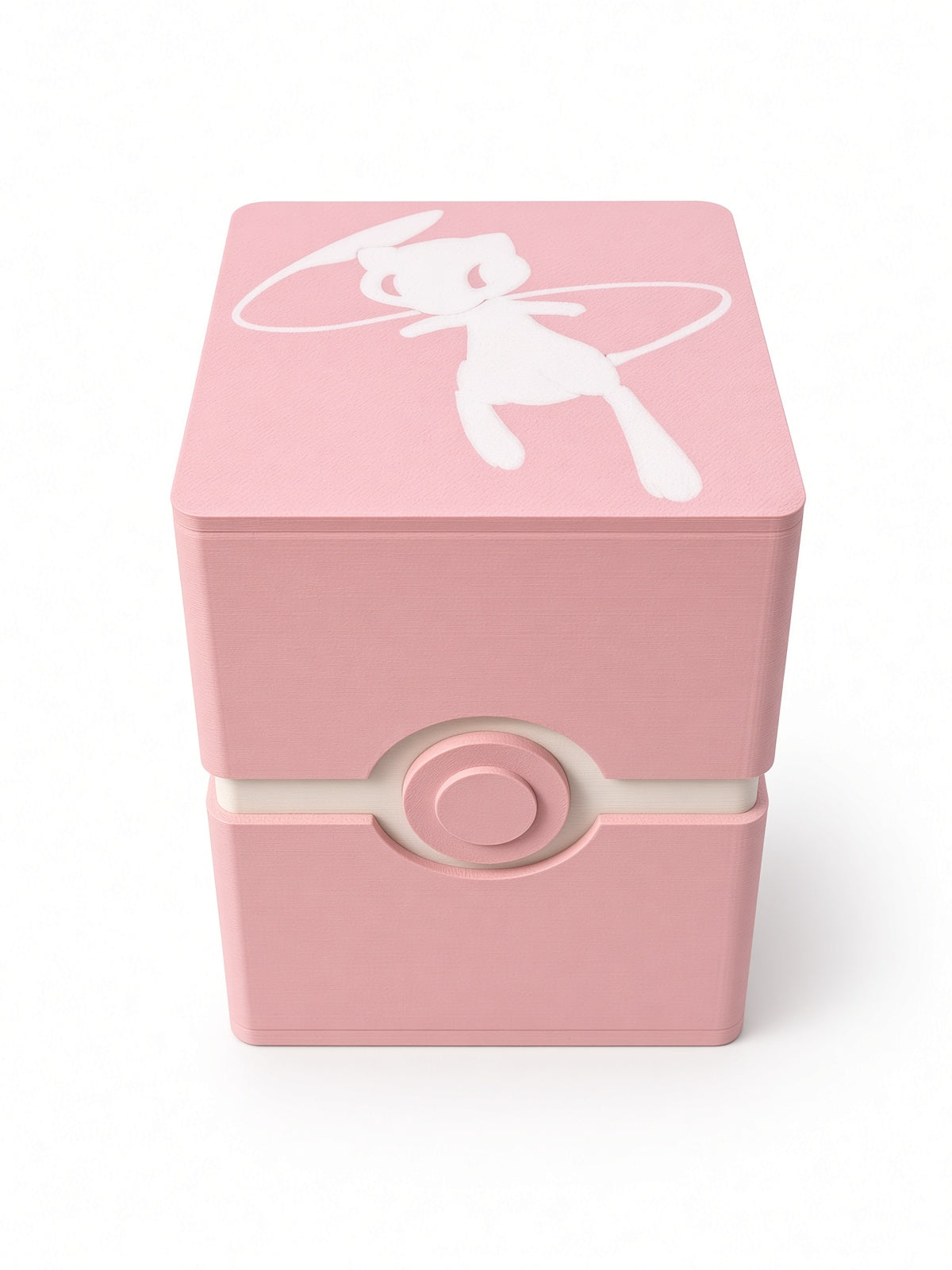 Mew Deck Box / Toploader – 3D-geprint | Pokémon - Roze