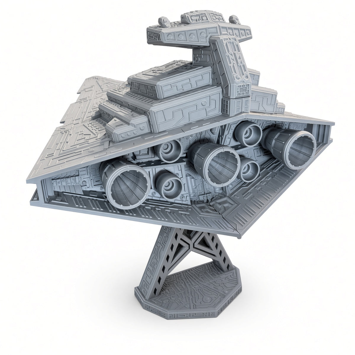Imperial Star Destroyer – 3D-geprint pronkstuk