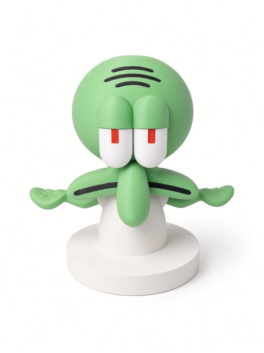 Koptelefoonhouder – (Squidward-stijl) – 3D-geprint model