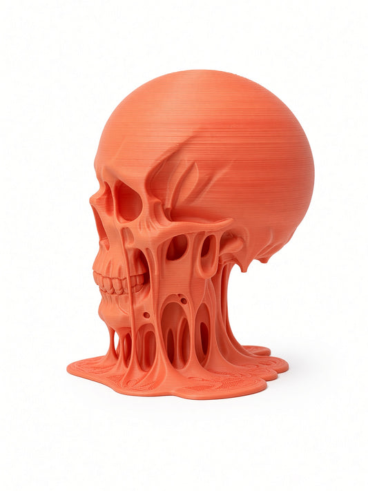 Smeltend schedel – 3D-geprint model