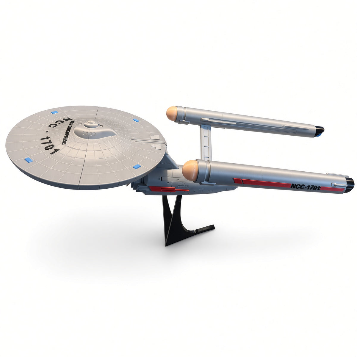 USS Enterprise NCC-1701 200% schaal – 3D-geprint pronkstuk | Star Trek